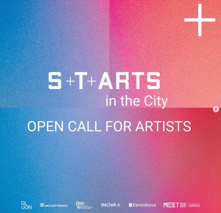 Nova call para artistas: S+T+ARTS in the City